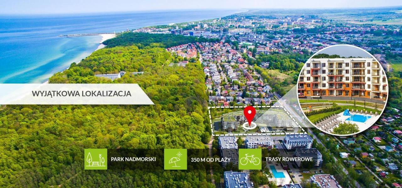 Apartament Z Basenem Laura Polanki Park Apartment Kołobrzeg Exterior foto